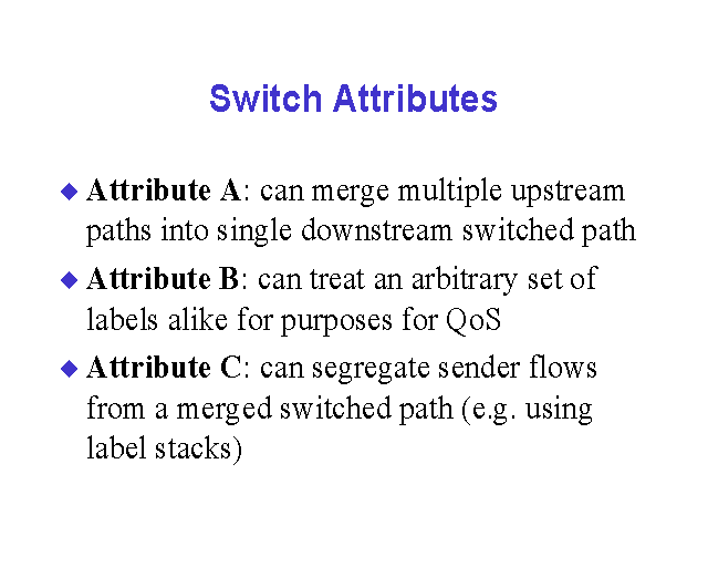 Switch Attributes
