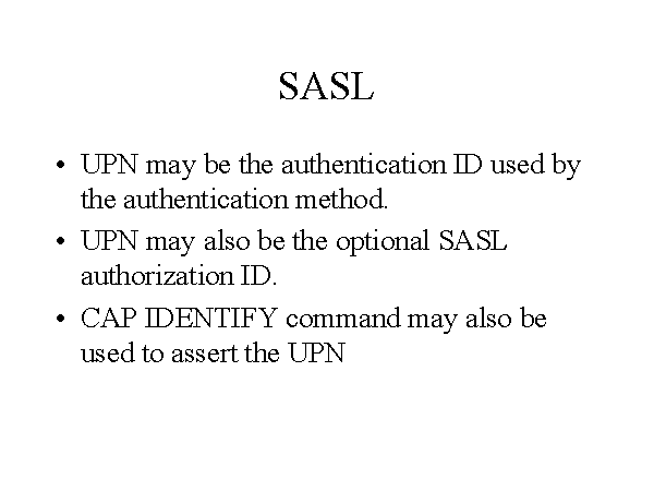What Is Sasl Copyright? | SASL Authentication Mechanisms – JYBAW