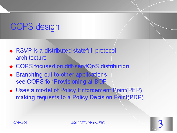 COPS design